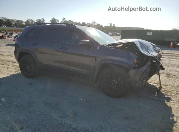 1C4PJMBX9KD140752 2019 JEEP CHEROKEE Серый Передняя правая четверть