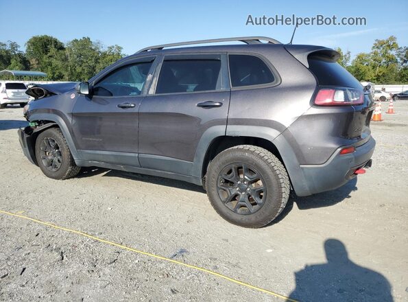 1C4PJMBX9KD140752 2019 JEEP CHEROKEE Серый Задняя левая четверть