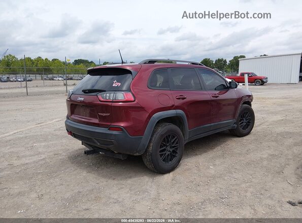 1C4PJMBX9KD198148 2019 JEEP CHEROKEE Maroon Հետևի աջ