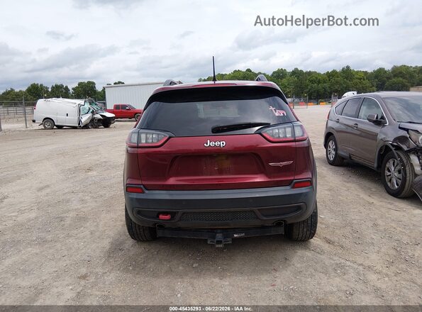 1C4PJMBX9KD198148 2019 JEEP CHEROKEE Maroon 