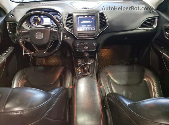 1C4PJMBX9KD276959 2019 JEEP CHEROKEE Black Dashboard view