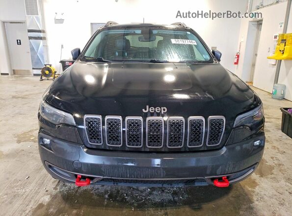 1C4PJMBX9KD276959 2019 JEEP CHEROKEE Black Front view