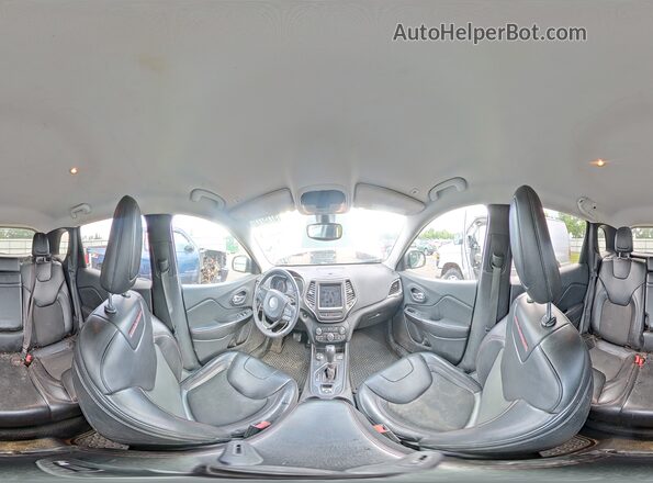 1C4PJMBX9KD298511 2019 JEEP CHEROKEE Gray Vista interior de 360 grados