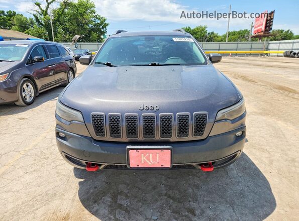 1C4PJMBX9KD362076 2019 JEEP CHEROKEE Charcoal Դիմացի տեսք