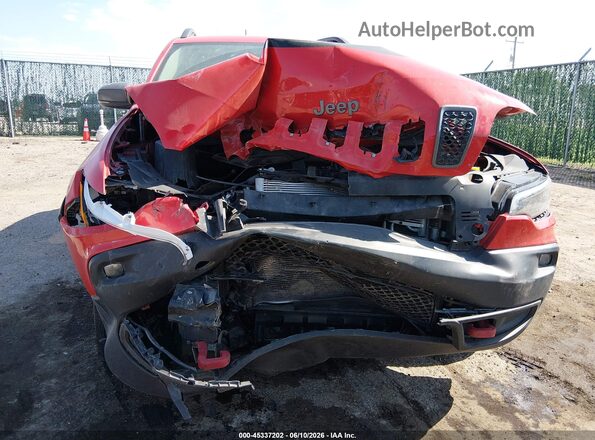 1C4PJMBX9KD478250 2019 JEEP CHEROKEE Red Front view