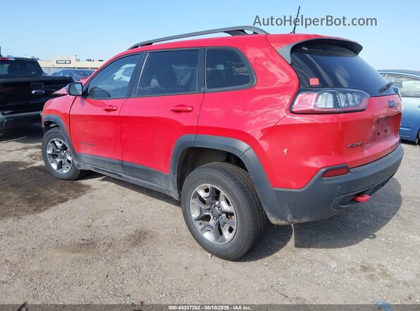 1C4PJMBX9KD478250 2019 JEEP CHEROKEE Red Rear left