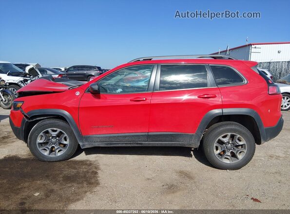 1C4PJMBX9KD478250 2019 JEEP CHEROKEE Red 360 interior view