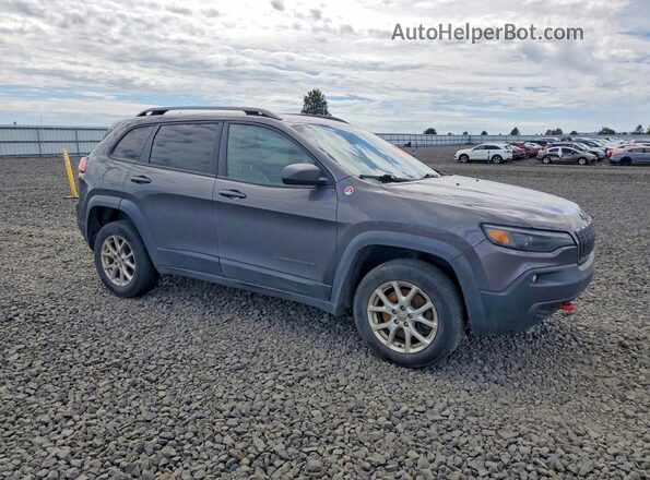 1C4PJMBX9LD517727 2020 JEEP CHEROKEE Серый Передняя правая четверть