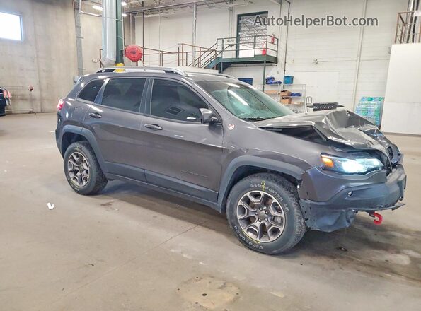1C4PJMBX9LD636409 2020 JEEP CHEROKEE Gray Przód prawy