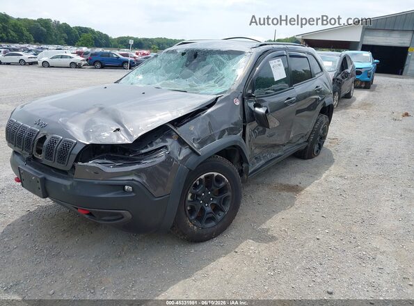 1C4PJMBX9MD175732 2021 JEEP CHEROKEE Black Вид спереду