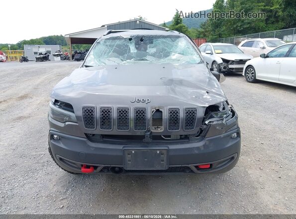 1C4PJMBX9MD175732 2021 JEEP CHEROKEE Black Вид задньої частини салону
