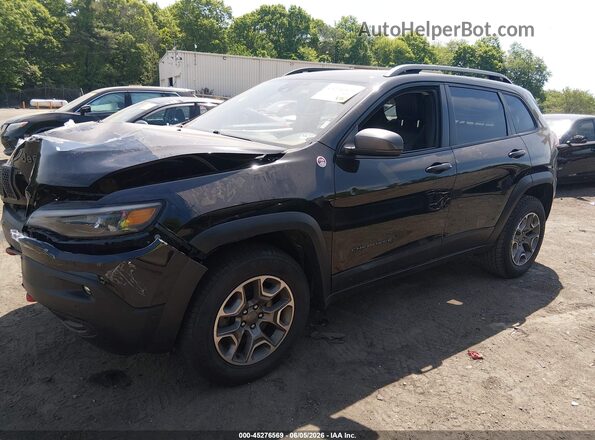 1C4PJMBXXLD582912 2020 JEEP CHEROKEE Черный Передняя левая четверть