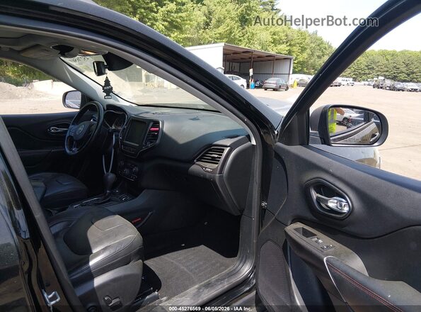 1C4PJMBXXLD582912 2020 JEEP CHEROKEE Черный Вид салона спереди