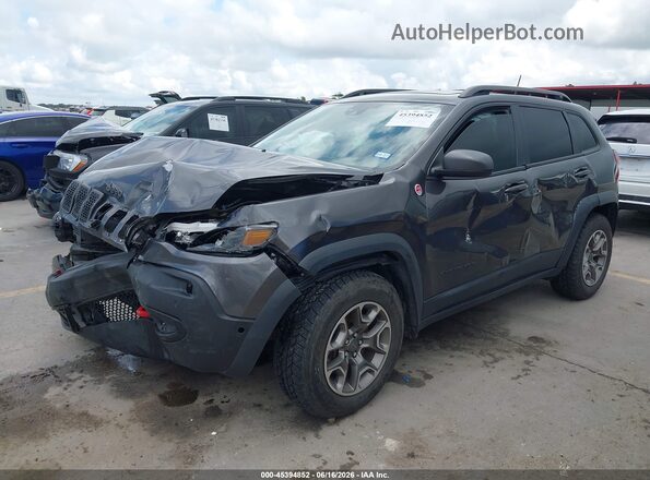 1C4PJMBXXMD191180 2021 JEEP CHEROKEE Серый Вид спереди