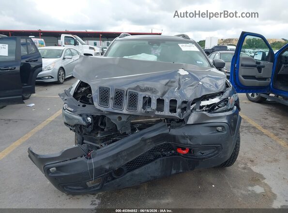 1C4PJMBXXMD191180 2021 JEEP CHEROKEE Серый Вид щитка приборов