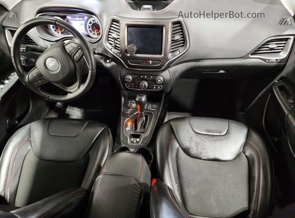 1C4PJMBXXND533549 2022 JEEP CHEROKEE Черный Вид панели приборов