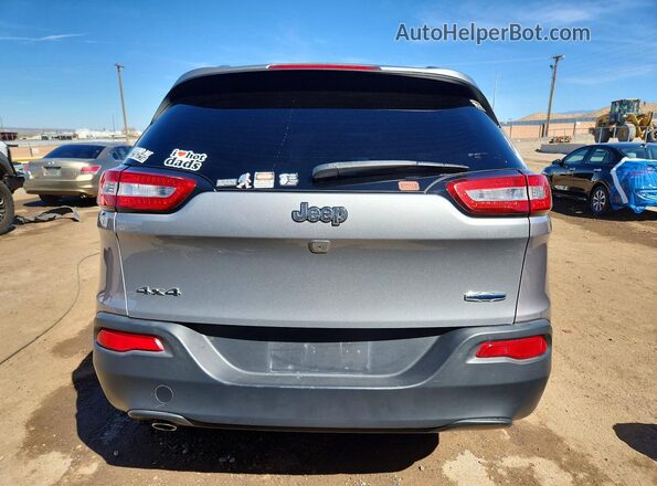 1C4PJMCB0GW226014 2016 JEEP CHEROKEE Silver Rear view