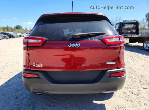 1C4PJMCB0GW330342 2016 JEEP CHEROKEE Red უკანა ხედი