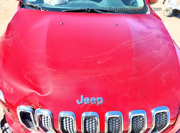 1C4PJMCB0GW330342 2016 JEEP CHEROKEE Red ძრავის განყოფილების ხედი