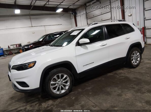 1C4PJMCB0KD213980 2019 JEEP CHEROKEE Белый Передняя левая четверть