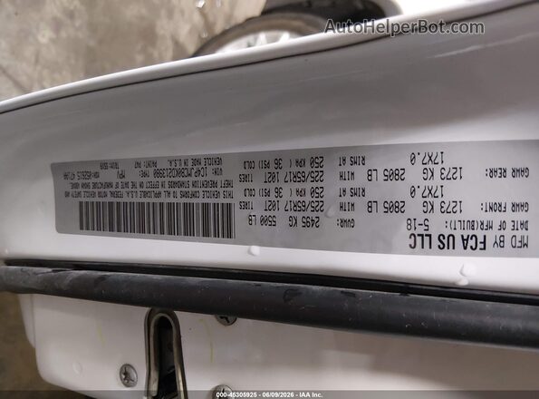 1C4PJMCB0KD213980 2019 JEEP CHEROKEE Белый Вид подкапотного пространства