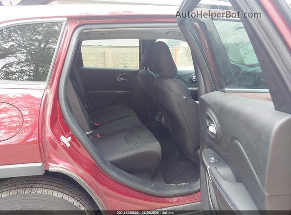 1C4PJMCB0KD341183 2019 JEEP CHEROKEE Maroon Vista de la etiqueta del VIN