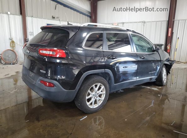 1C4PJMCB1GW183142 2016 JEEP CHEROKEE Черный Задняя правая четверть