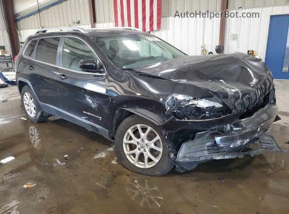 1C4PJMCB1GW183142 2016 JEEP CHEROKEE Черный Передняя правая четверть