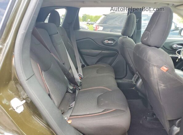 1C4PJMCB1GW309967 2016 JEEP CHEROKEE Brown უკანა სალონის ხედი
