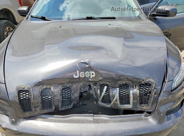 1C4PJMCB1HW587768 2017 JEEP CHEROKEE Charcoal Շարժիչի բաժամունքի տեսք