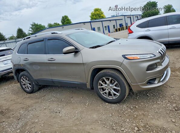1C4PJMCB1HW659861 2017 JEEP CHEROKEE Beige წინა მარჯვენა