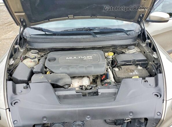 1C4PJMCB1HW659861 2017 JEEP CHEROKEE Beige ძრავის განყოფილების ხედი