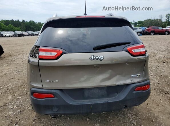 1C4PJMCB1HW659861 2017 JEEP CHEROKEE Beige უკანა ხედი