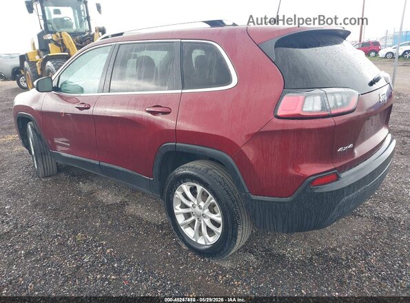 1C4PJMCB1KD440272 2019 JEEP CHEROKEE Maroon 