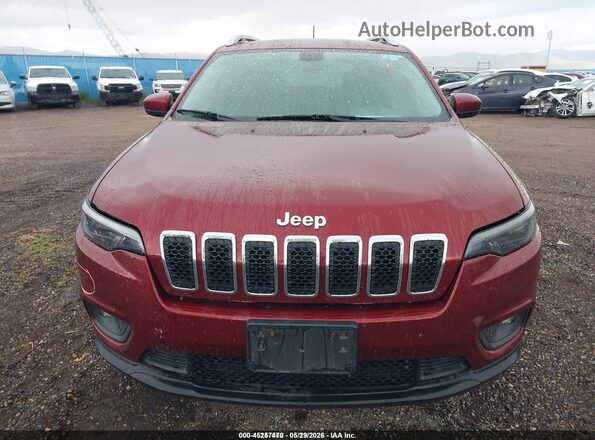 1C4PJMCB1KD440272 2019 JEEP CHEROKEE Maroon 