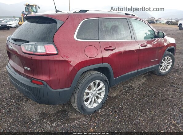 1C4PJMCB1KD440272 2019 JEEP CHEROKEE Maroon 