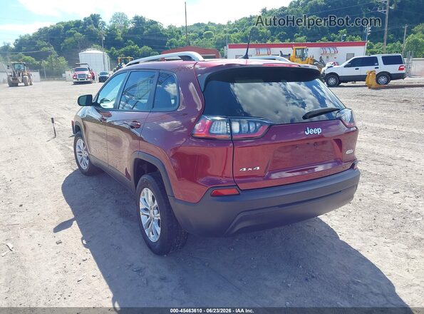 1C4PJMCB1LD625357 2020 JEEP CHEROKEE Red უკანა მარცხენა