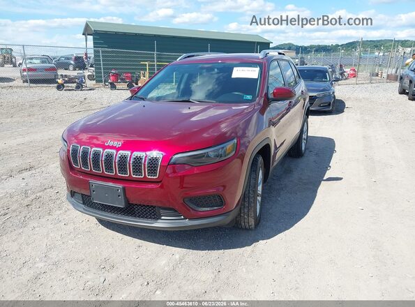 1C4PJMCB1LD625357 2020 JEEP CHEROKEE Red წინა მარცხენა ხედი სამი მეოთხედიდან