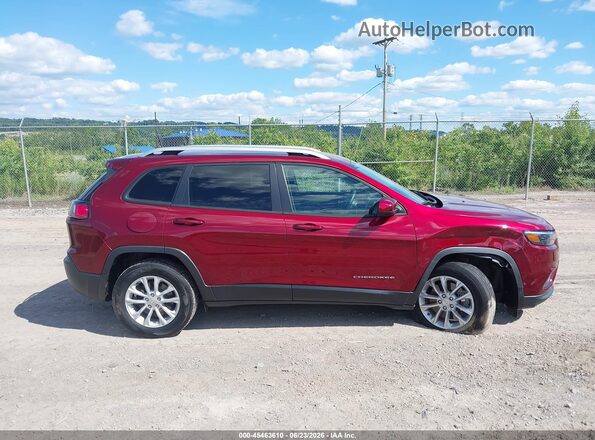 1C4PJMCB1LD625357 2020 JEEP CHEROKEE Red უკანა სალონის ხედი