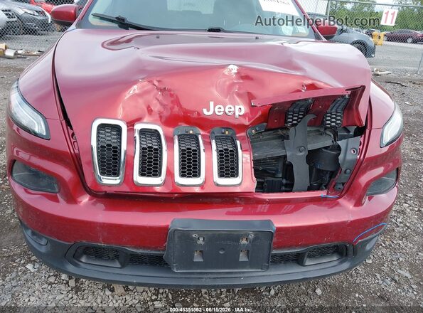 1C4PJMCB2GW214219 2016 JEEP CHEROKEE Red Front view