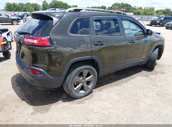 1C4PJMCB2GW317608 2016 JEEP CHEROKEE Green Trasero derecho