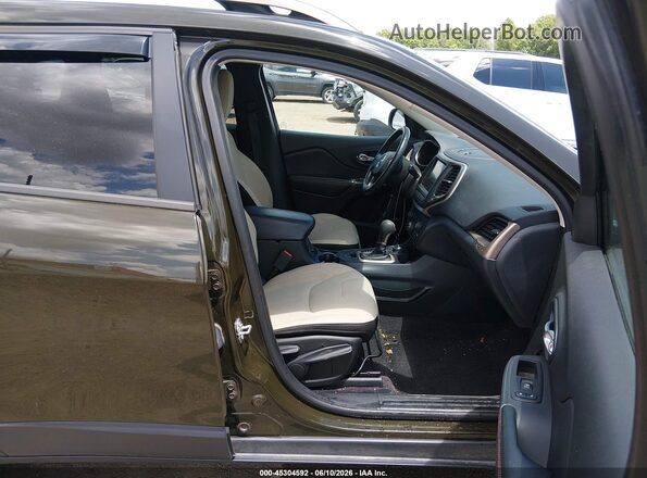 1C4PJMCB2GW317608 2016 JEEP CHEROKEE Green Vista interior delantera