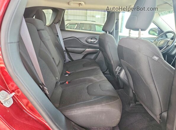 1C4PJMCB2KD113220 2019 JEEP CHEROKEE Burgundy Rear interior view