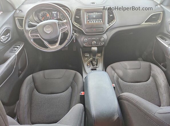 1C4PJMCB2KD113220 2019 JEEP CHEROKEE Burgundy Dashboard view