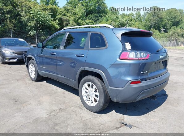 1C4PJMCB2LD611614 2020 JEEP CHEROKEE Blue Հետևի ձախ