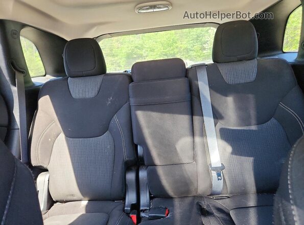 1C4PJMCB3GW162745 2016 JEEP CHEROKEE Black Հետևի նստատեղերի տեսք