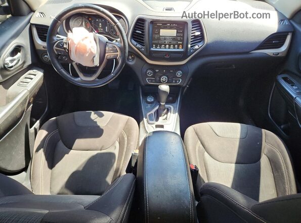 1C4PJMCB3GW162745 2016 JEEP CHEROKEE Black Առջևի վահանակի տեսք