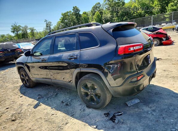 1C4PJMCB3GW162745 2016 JEEP CHEROKEE Black Հետևի ձախ