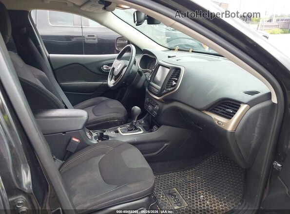 1C4PJMCB3GW372553 2016 JEEP CHEROKEE Черный Вид салона спереди