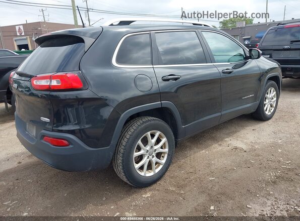 1C4PJMCB3GW372553 2016 JEEP CHEROKEE Черный Задняя правая четверть